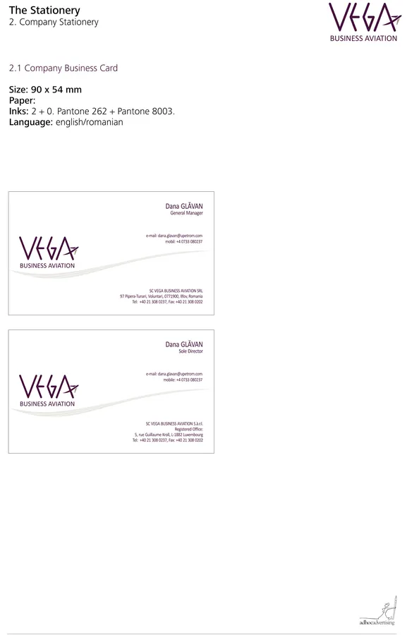 Vega Business Aviation